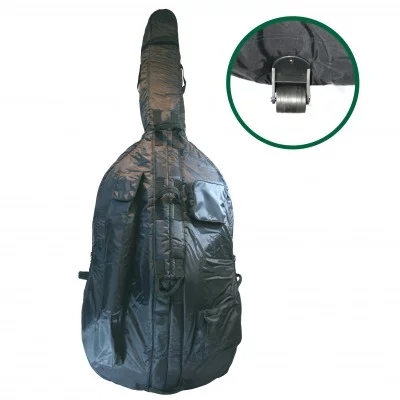 Upright bass 2025 case with wheels