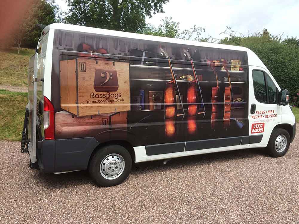 Bass Bags Delivery Van