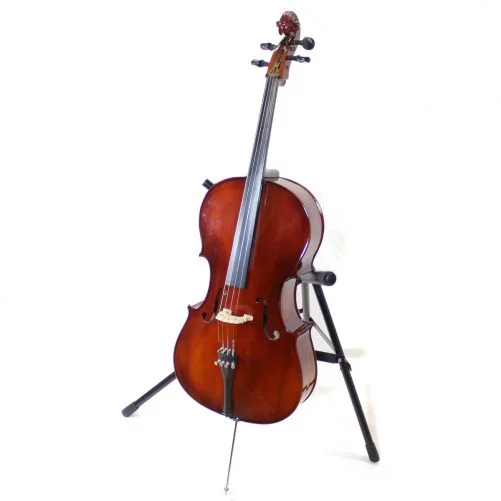 unlabeled 3/4 size cello