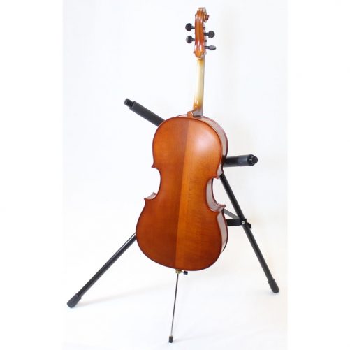 Used and Needing Repair Primavera 100 1/8 Size Cello Back View
