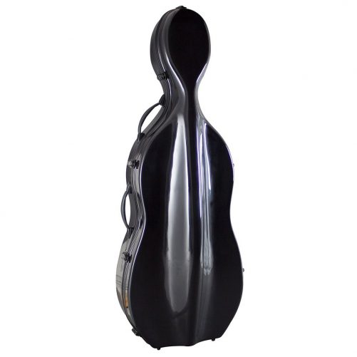Hidersine Case Cello Fibreglass Black 1866BK
