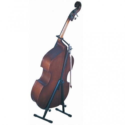 Kinsman double bass stand holding a double bass