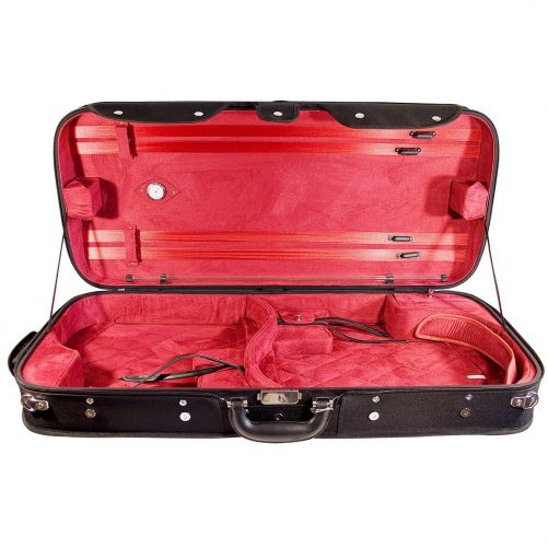 Hidersine Case Violin Viola Double. Wooden Arched Top DVV100