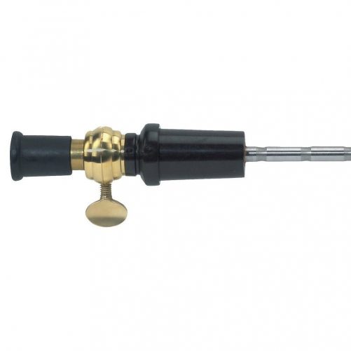 Double Bass Endpin with Steel rod, Ebony cone and Brass Collar and Screw