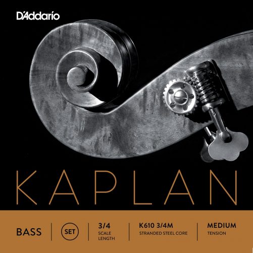 Kaplan Double Bass Set of Strings 3/4 Medium Tension