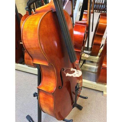 Jay Haide Vuillame Cello Angle Close Jay Haide Vuillame Cello Angle Close