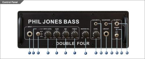 PhilJones Bass Double Four BG 75 Panel