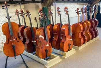Cello Shop stocking everything for cellists to buy