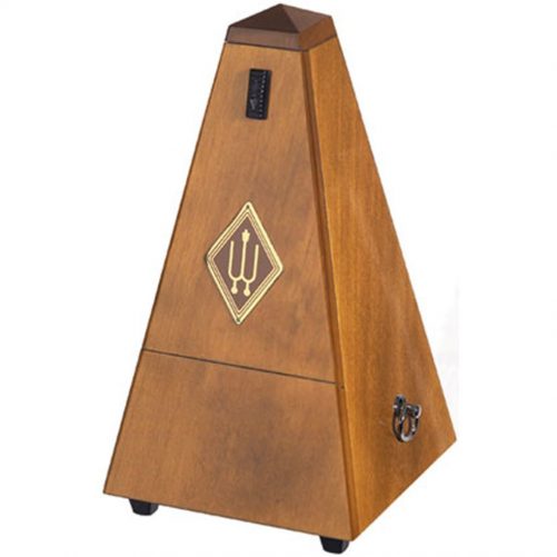 Wittner Metronome. Wooden. Walnut Colour High Polish.w/Bell. W813