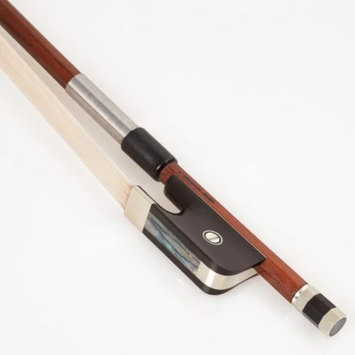 V.Schaeffer Double Bass bow with detailed Parisian eye