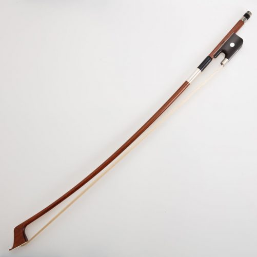 G.Werner 3/4 Pernambuco double bass bow with half mounted frog
