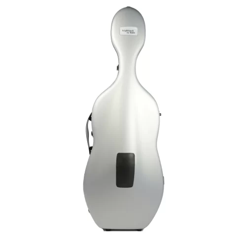 BAM Hightech Adjustable cello case Silver outside