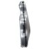 CC164 Young PC Cello Case Brushed Silver Side no wheels