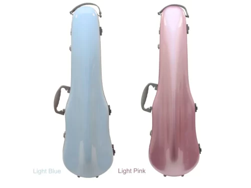Spirit violin case light blue and pink options Spirit violin case light blue and pink options