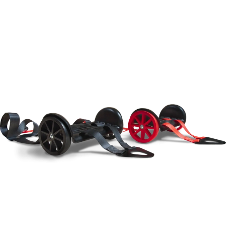 RC Williams Bass Buggie Black and Red Colour Options Genuine RC Williams Bass Buggie double bass transport trolley available in black and red.