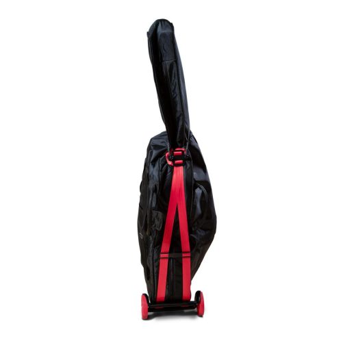 Bass Buggie with Double Bass Gig Bag Bass Buggie used with a double bass gig bag