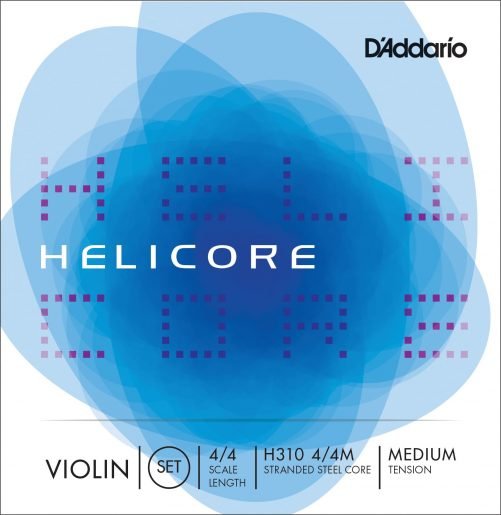 Helicore Violin Set of Strings 4/4 Medium