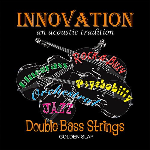 Golden Slap Double Bass Set of Strings 3/4 Low
