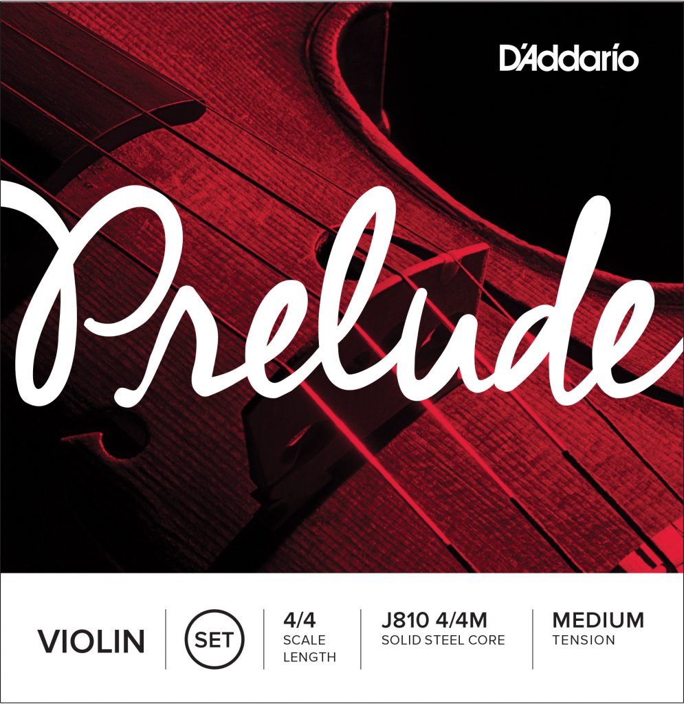 D'Addario Prelude Violin Strings Bass Bags