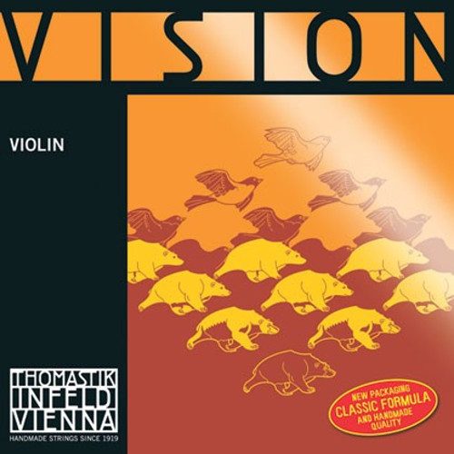 Vision Violin E String 4/4 Low Removable Ball Tin Plated